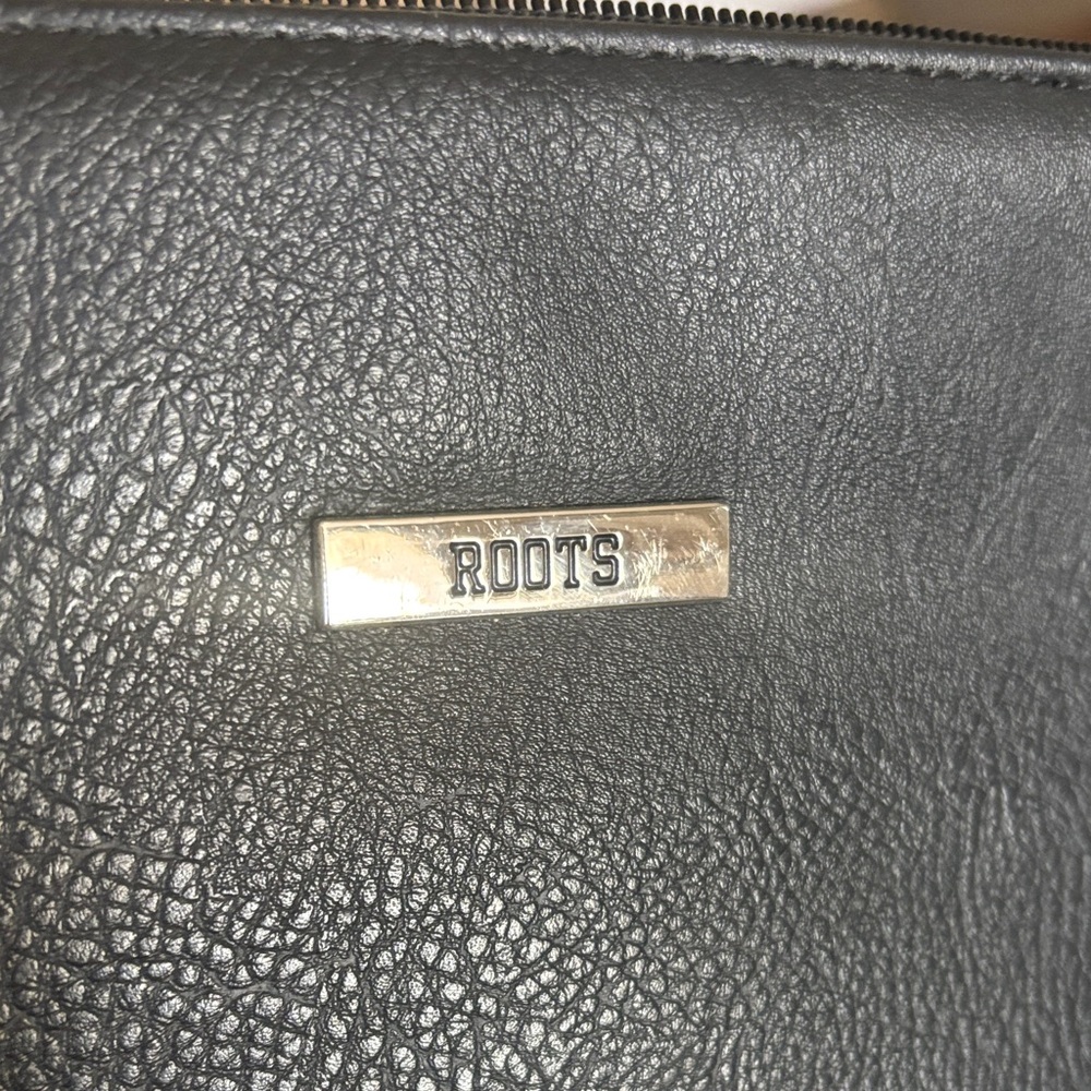 Roots Black Crossbody Bag - Picture 3 of 13